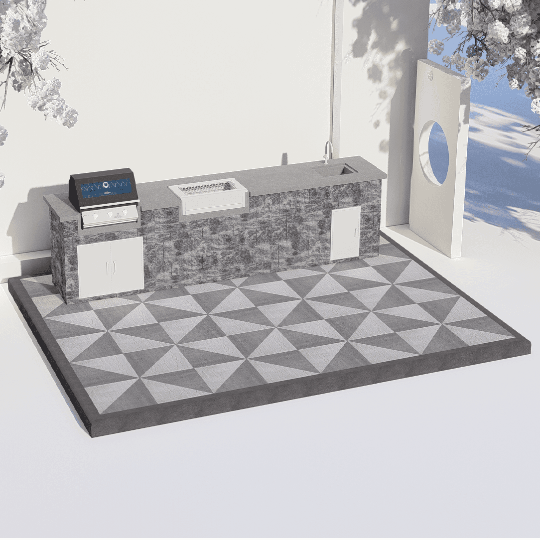 Outdoor Kitchen 4034 - 4.80 x 3.600 m